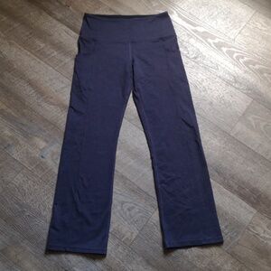 Tuff Athletics purple flare yoga pants, small